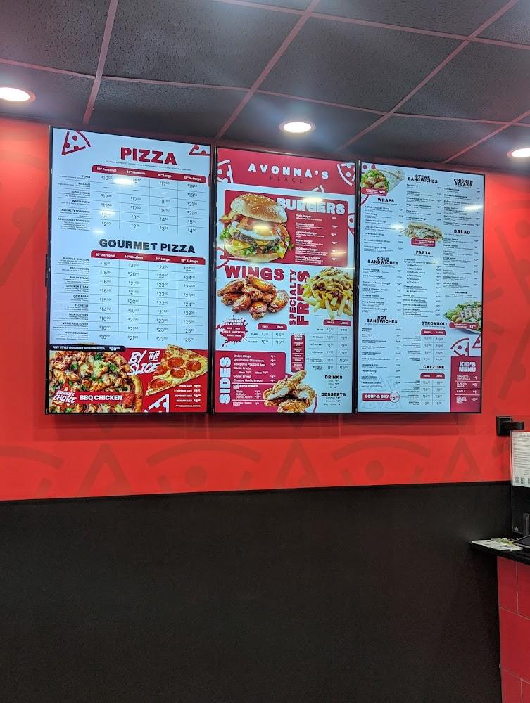 Avonna's Place Menu image 4